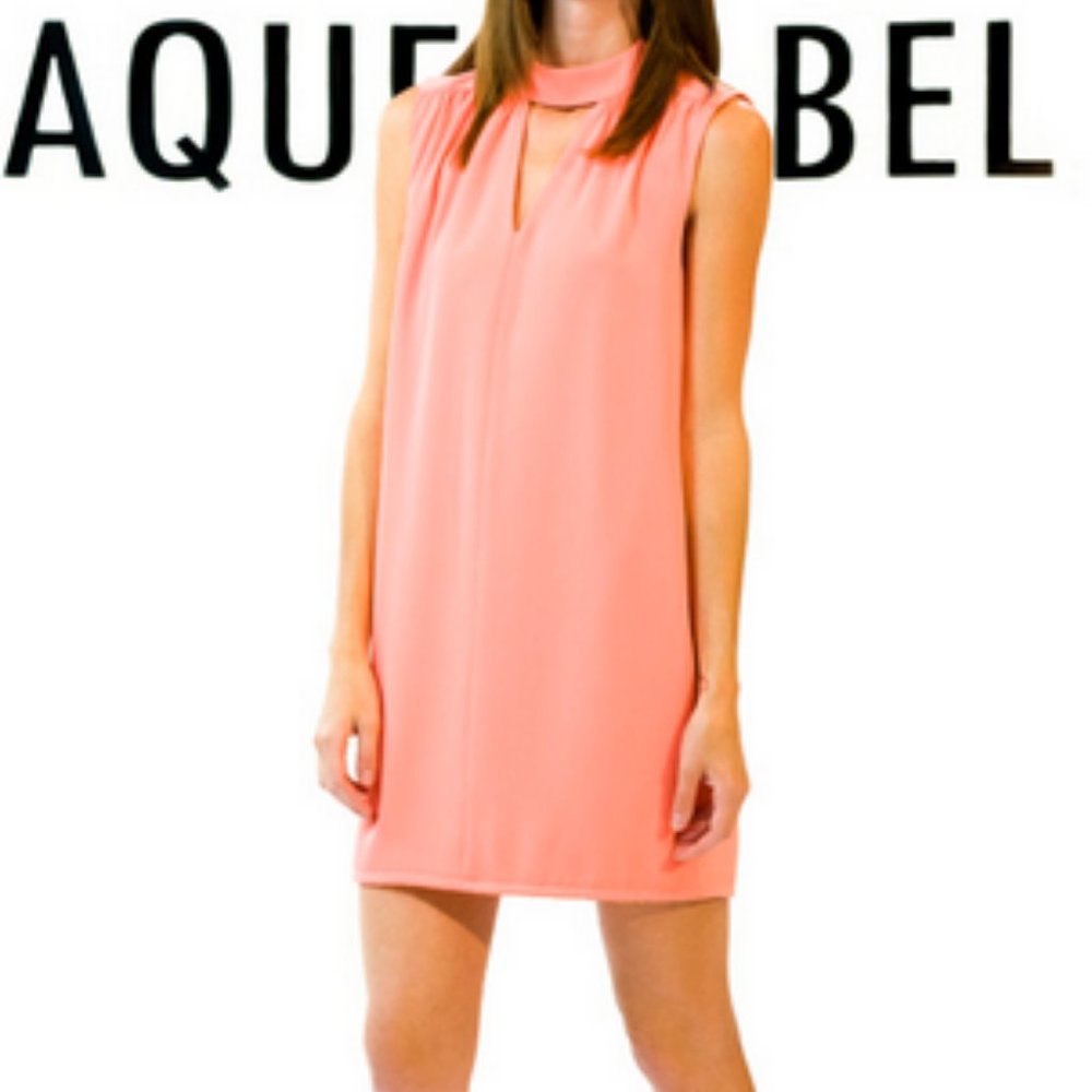 Blaque Label Coral Spring V-Back Dress